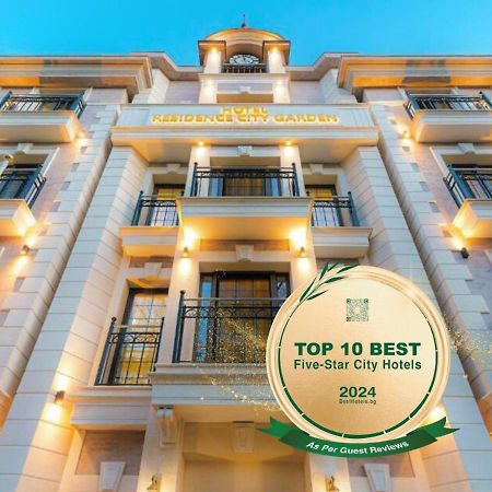 Residence City Garden - Certificate Of Excellence Top 10 Best Five-Stars City Hotels For 2024 Awarded By Htif 普罗夫迪夫 外观 照片