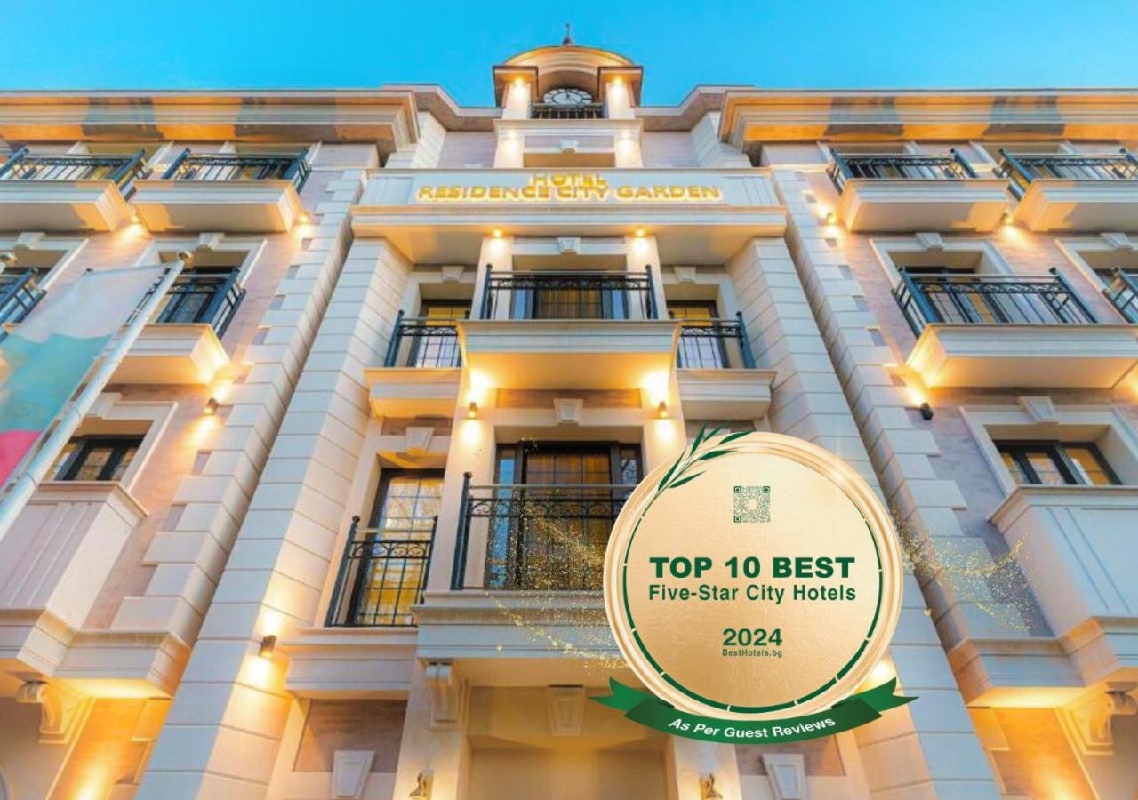 Residence City Garden - Certificate Of Excellence Top 10 Best Five-Stars City Hotels For 2024 Awarded By Htif 普罗夫迪夫 外观 照片